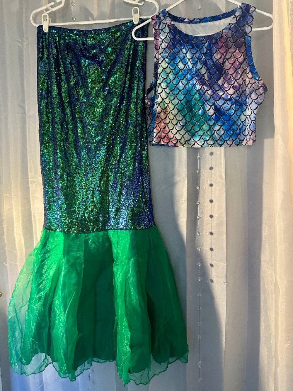 2-piece Mermaid Costume, size XL